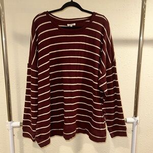 Maurices Striped Long Sleeve